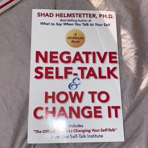 Negative self talk & how to change it book